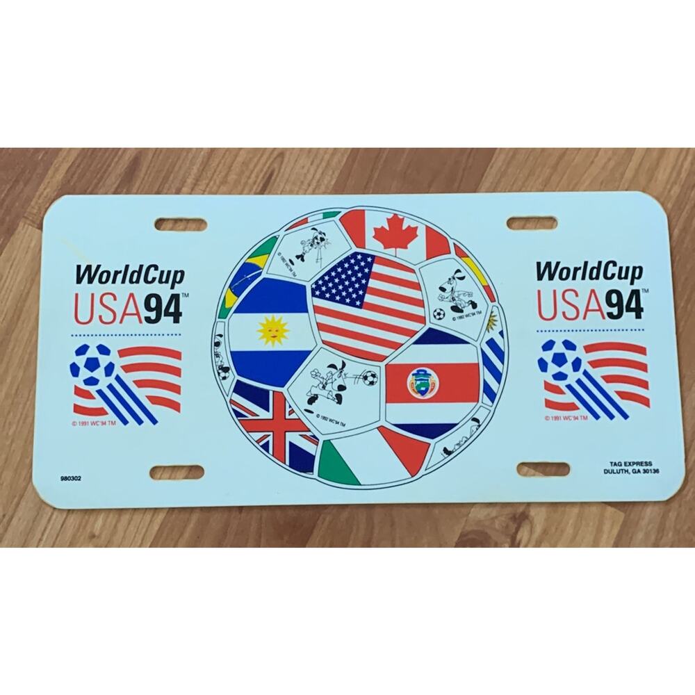 Collectors Vintage World Cup USA 94 Plate